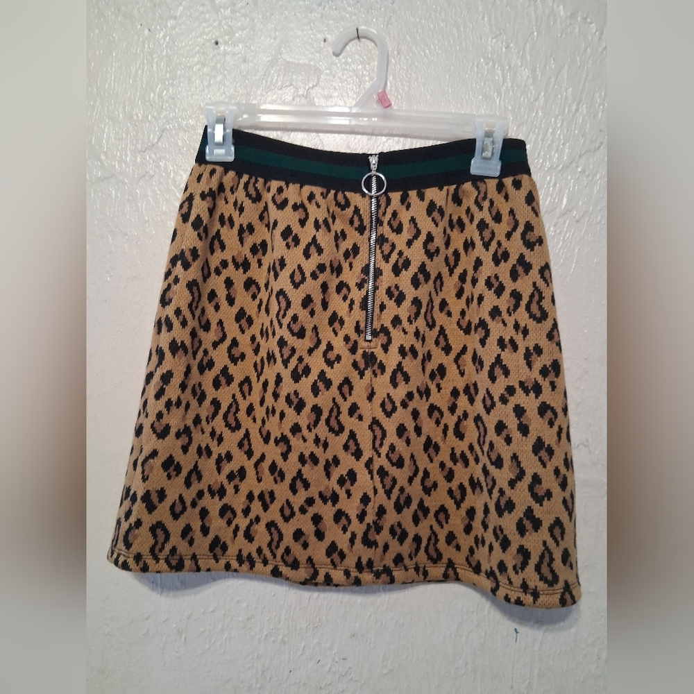 Leopard Print Women's Skirt Size S - Picture 2 of 2